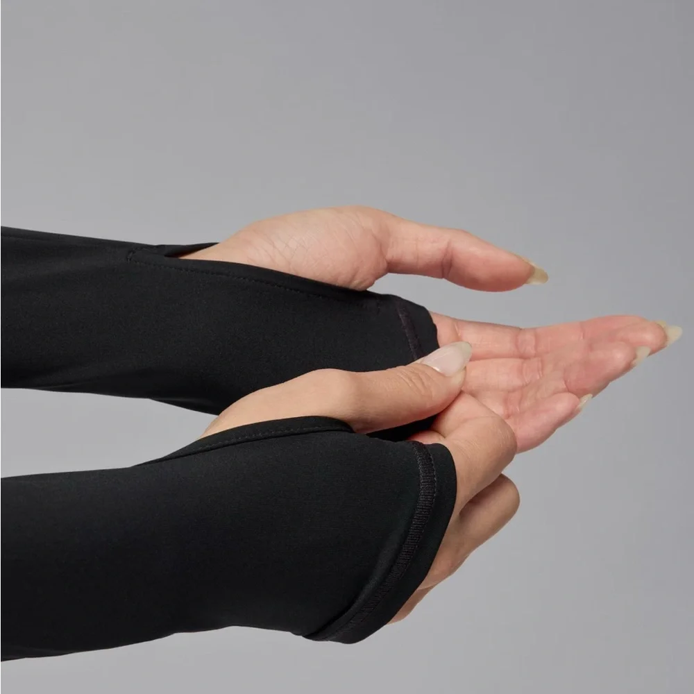 NWT [Jordan] Flight Mountainside Long-Sleeve High-Neck Bodysuit Black Womens S M - Picture 7 of 16